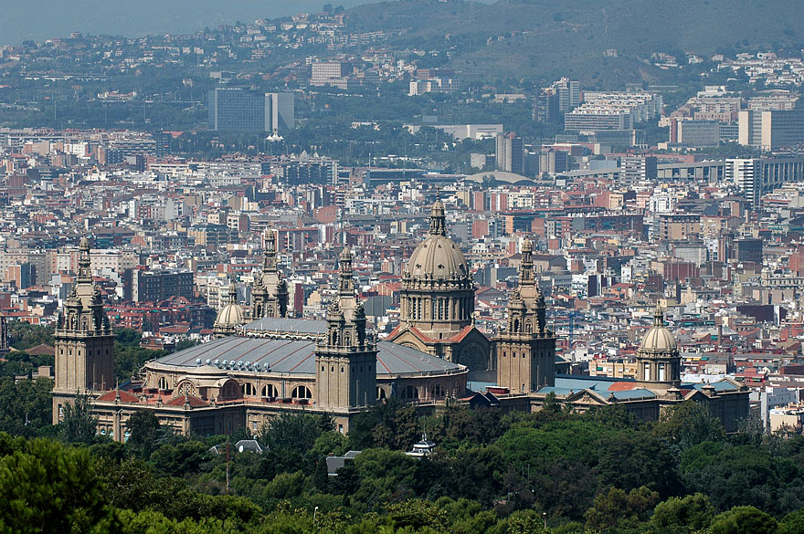 094 MNAC from Montjuic